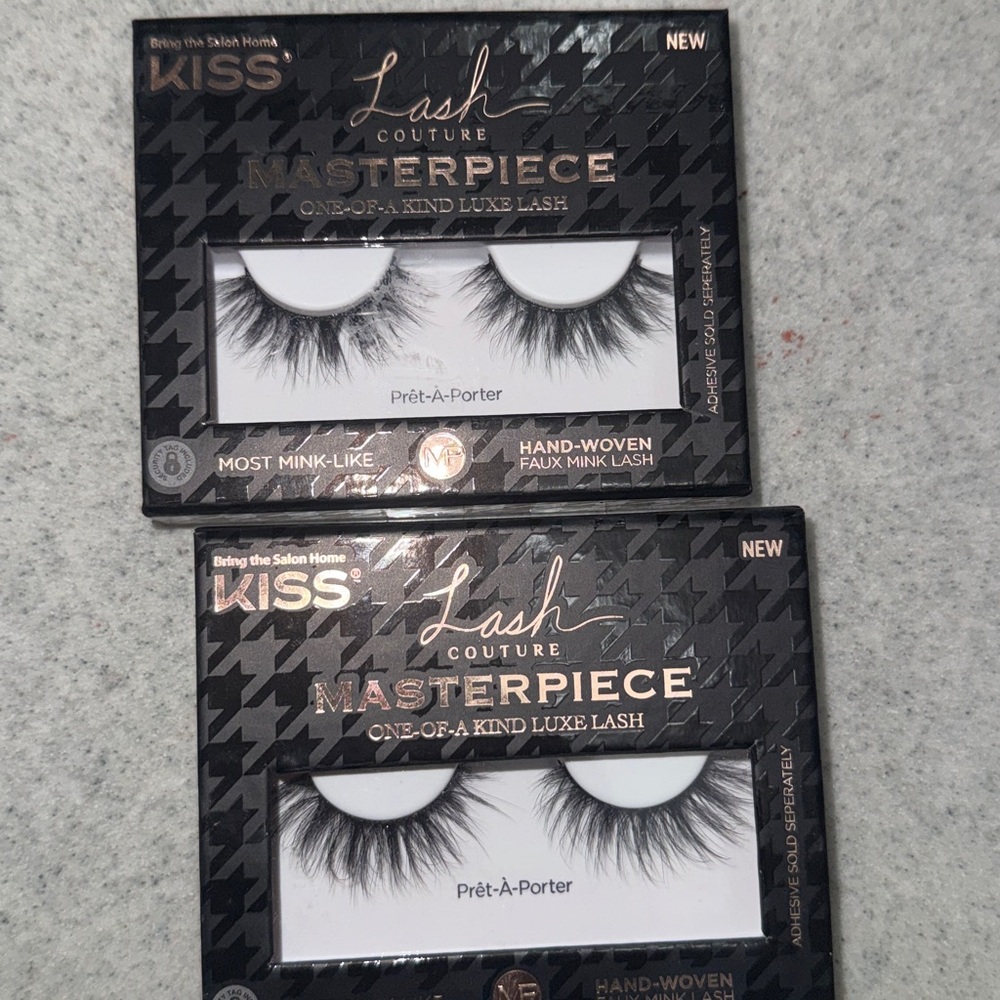 Kiss Lash Couture Masterpiece False Lashes - Black